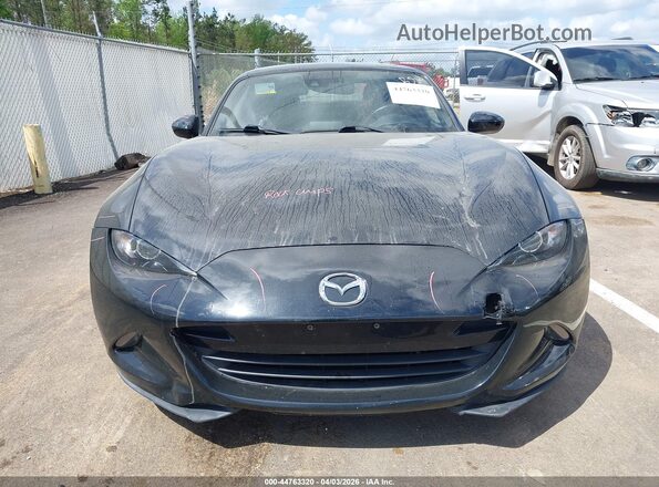JM1NDAM73L0411596 2020 MAZDA MX-5 MIATA RF Черный Вид задней части салона