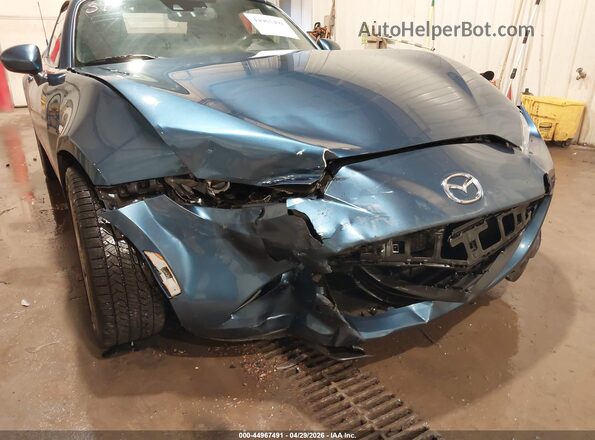 JM1NDAM74J0204700 2018 MAZDA MX-5 MIATA RF Blue Vista frontal