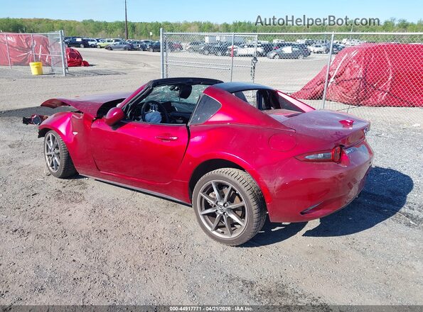 JM1NDAM74M0457648 2021 MAZDA MX-5 MIATA RF Красный Задняя левая четверть