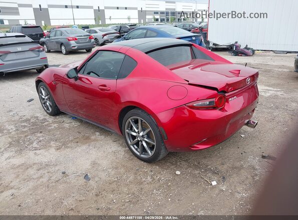 JM1NDAM76M0459966 2021 MAZDA MX-5 MIATA RF Red Задня ліва чверть