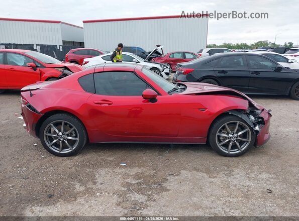 JM1NDAM76M0459966 2021 MAZDA MX-5 MIATA RF Red Вид задньої частини салону