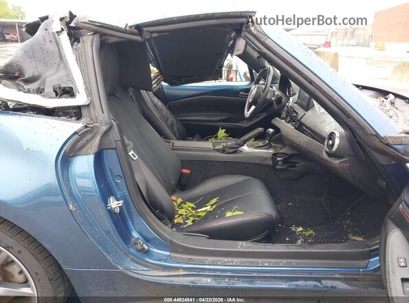JM1NDAM77K0300824 2019 MAZDA MX-5 MIATA RF Синий Вид салона спереди