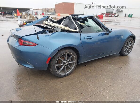JM1NDAM77K0300824 2019 MAZDA MX-5 MIATA RF Синий Задняя правая четверть