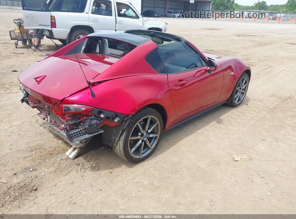 JM1NDAM77M0457658 2021 MAZDA MX-5 MIATA RF Maroon Задня права чверть