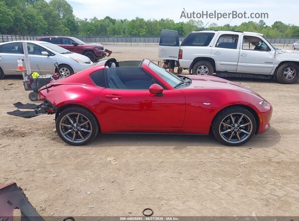 JM1NDAM77M0457658 2021 MAZDA MX-5 MIATA RF Maroon Панорамний вид салону 360°
