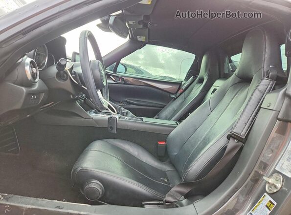 JM1NDAM77N0501496 2022 MAZDA MX-5 Gray Front interior view