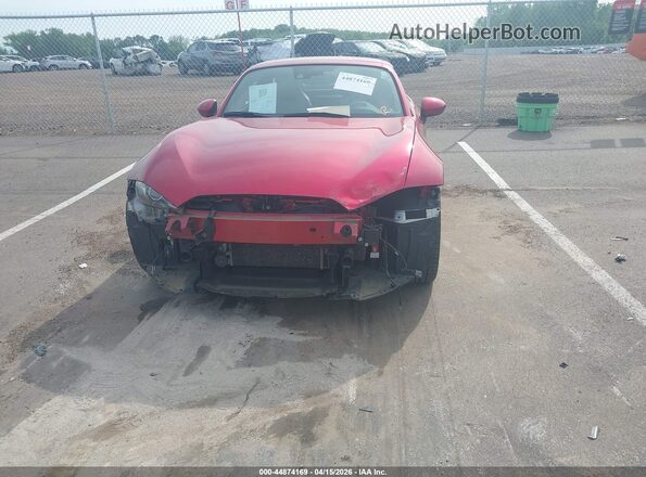 JM1NDAM78J0205235 2018 MAZDA MX-5 MIATA RF Red ხელსაწყოთა პანელის ხედი