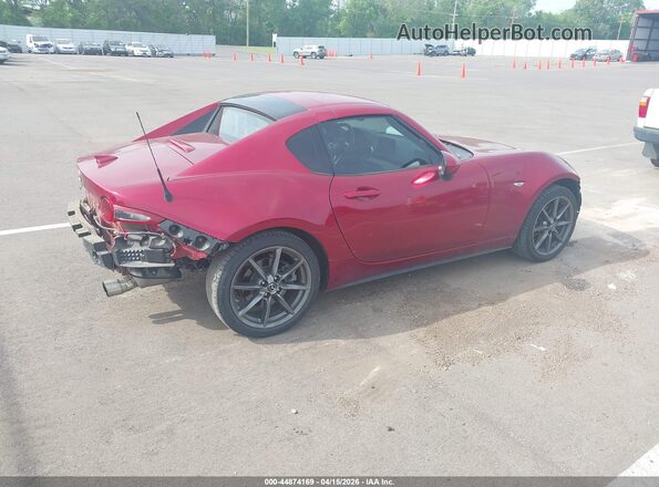 JM1NDAM78J0205235 2018 MAZDA MX-5 MIATA RF Red უკანა მარჯვენა