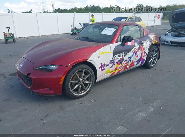JM1NDAM78L0416972 2020 MAZDA MX-5 MIATA RF Red Przód lewy
