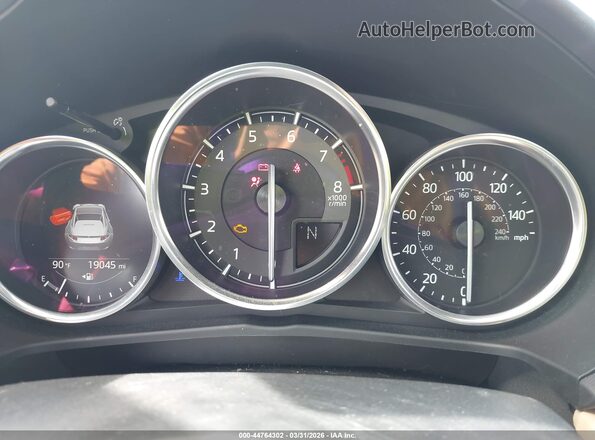 JM1NDAM78L0416972 2020 MAZDA MX-5 MIATA RF Red Widok tylnych siedzeń