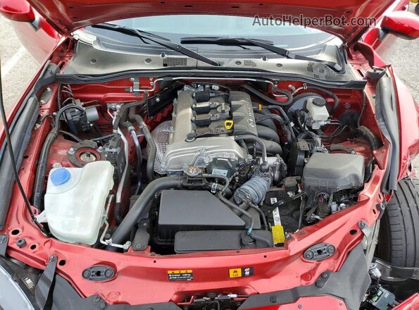 JM1NDAM78N0508702 2022 MAZDA MX-5 Красный Вид задней части салона