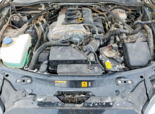 JM1NDAM78P0556624 2023 MAZDA MX-5 Black უკანა სალონის ხედი