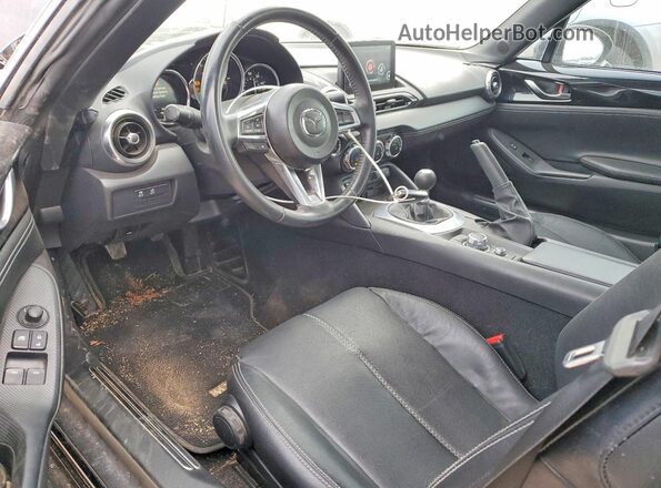 JM1NDAM78P0556624 2023 MAZDA MX-5 Black წინა პანელის ხედი
