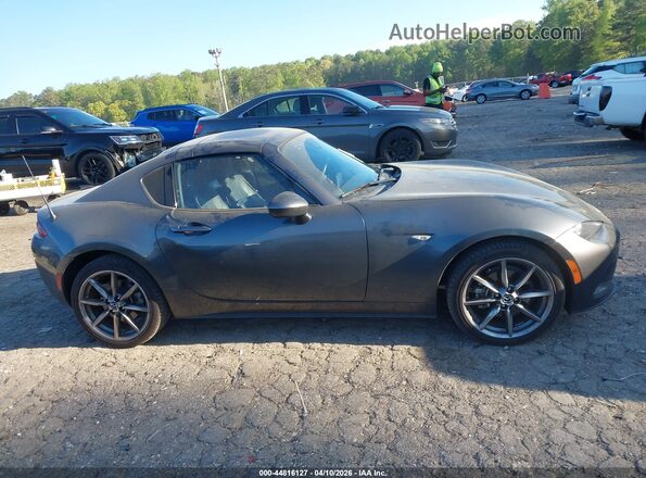 JM1NDAM79M0455989 2021 MAZDA MX-5 MIATA RF Серый Вид задней части салона