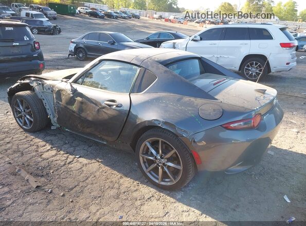 JM1NDAM79M0455989 2021 MAZDA MX-5 MIATA RF Серый Задняя левая четверть