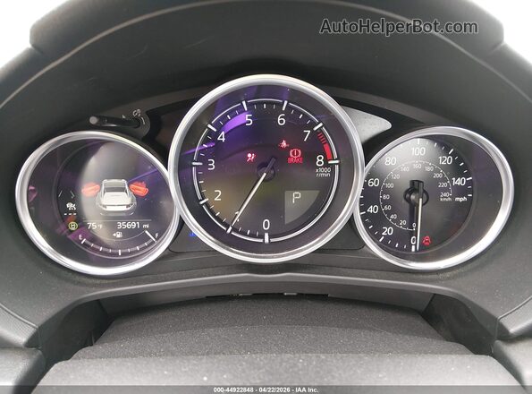JM1NDAM79R0600455 2024 MAZDA MX-5 MIATA RF Black Հետևի նստատեղերի տեսք