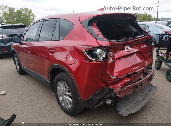 JM3KE2CY0G0807725 2016 MAZDA CX-5 Red Задня ліва чверть