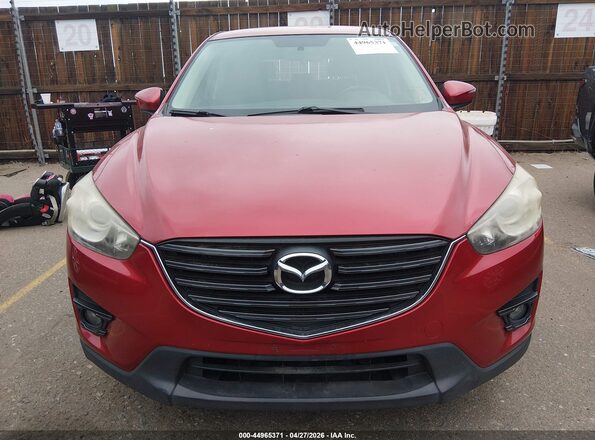 JM3KE2CY0G0807725 2016 MAZDA CX-5 Red Вид щитка приладів