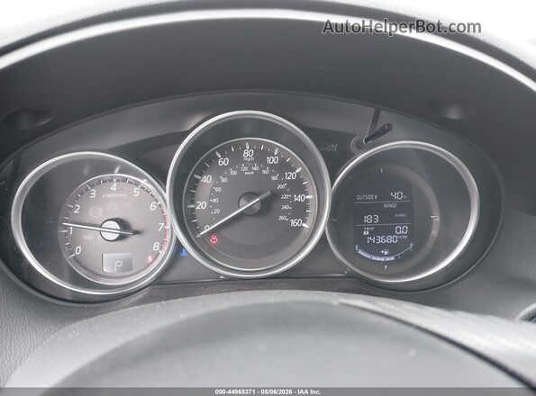 JM3KE2CY0G0807725 2016 MAZDA CX-5 Red Вид задніх сидінь