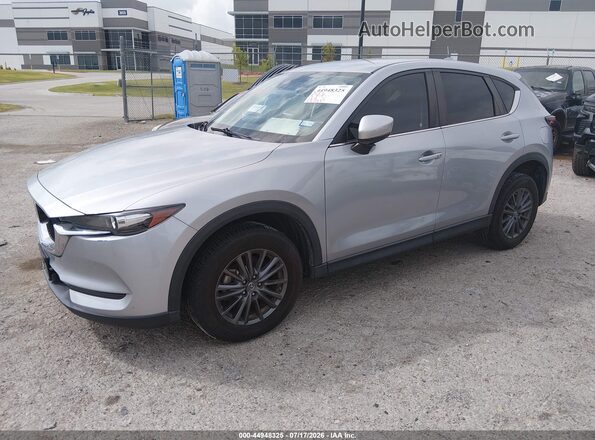 JM3KFACM2L1792069 2020 MAZDA CX-5 Silver Առջևի ձախ երեք քառորդ տեսարան