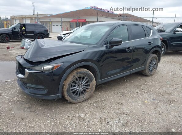 JM3KFACM6K0693579 2019 MAZDA CX-5 Black Առջևի ձախ երեք քառորդ տեսարան
