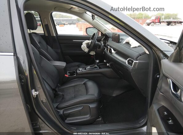 JM3KFACM6M0309061 2021 MAZDA CX-5 Gray წინა სალონის ხედი
