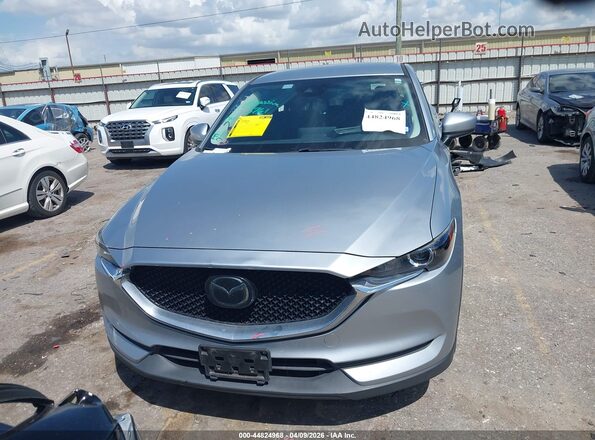 JM3KFACM7M0359239 2021 MAZDA CX-5 Silver ხელსაწყოთა პანელის ხედი