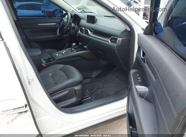 JM3KFACMXK1537748 2019 MAZDA CX-5 White Սալոնի դիմացի տեսք