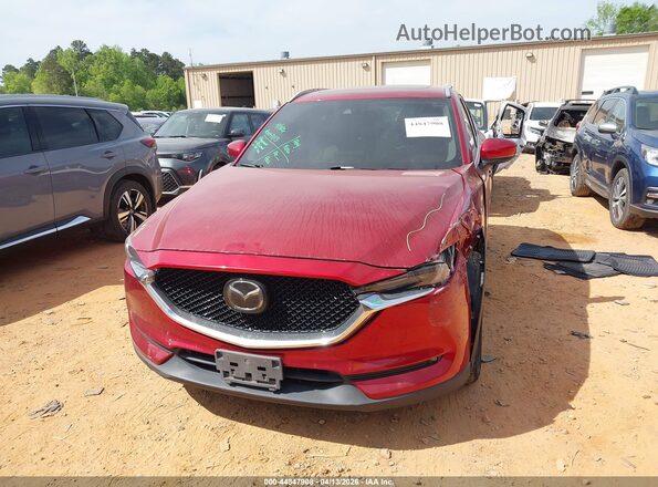 JM3KFADL4H0208063 2017 MAZDA CX-5 Burgundy Widok zestawu wskaźników