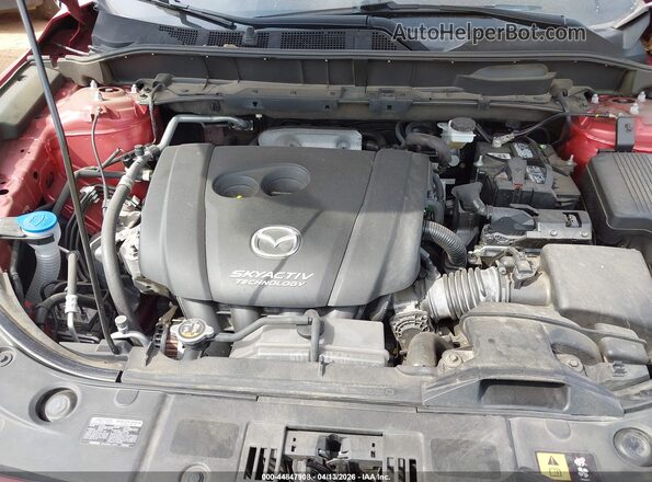 JM3KFADL4H0208063 2017 MAZDA CX-5 Burgundy Widok z tyłu