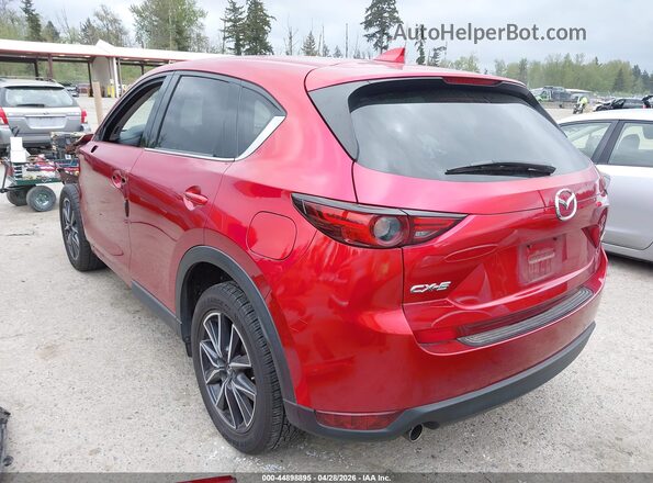JM3KFADL5H0146799 2017 MAZDA CX-5 Red უკანა მარცხენა