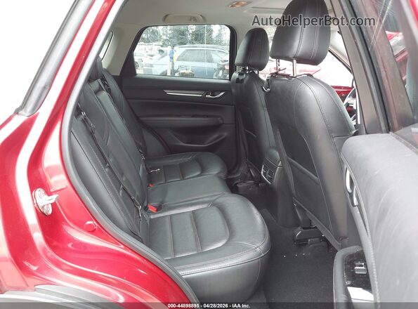 JM3KFADL5H0146799 2017 MAZDA CX-5 Red VIN კოდის სტიკერის ხედი