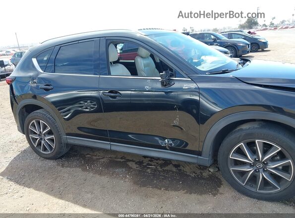 JM3KFADM9J0339665 2018 MAZDA CX-5 Black Դիմացի տեսք