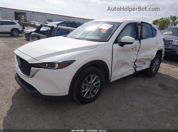 JM3KFBAM4N1572833 2022 MAZDA CX-5 White Передня ліва чверть