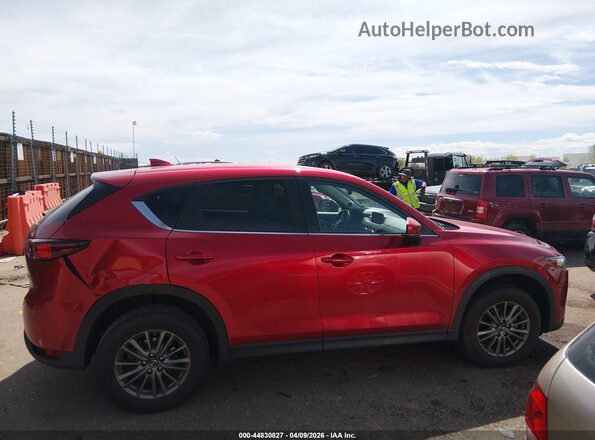 JM3KFBCLXH0213534 2017 MAZDA CX-5 Red უკანა სალონის ხედი