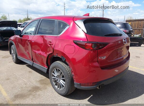 JM3KFBCLXH0213534 2017 MAZDA CX-5 Red უკანა მარცხენა