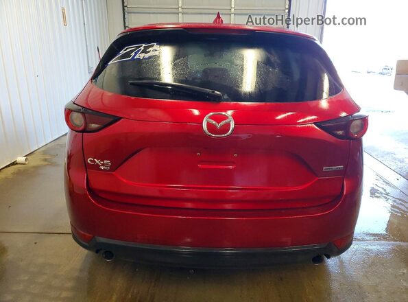 JM3KFBCM0M0369486 2021 MAZDA CX-5 Red Հետևի տեսք