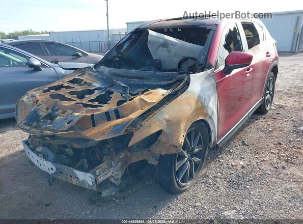 JM3KFBCM1J0438455 2018 MAZDA CX-5 Red Przód lewy
