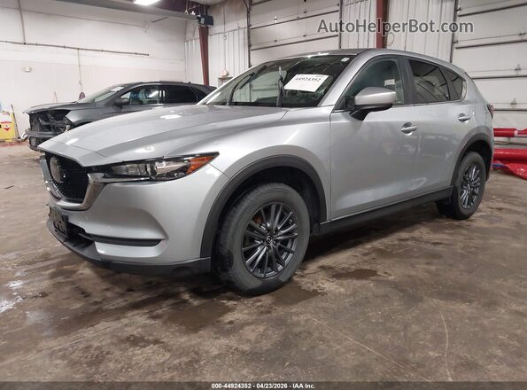 JM3KFBCM1L0842570 2020 MAZDA CX-5 Синий Передняя левая четверть