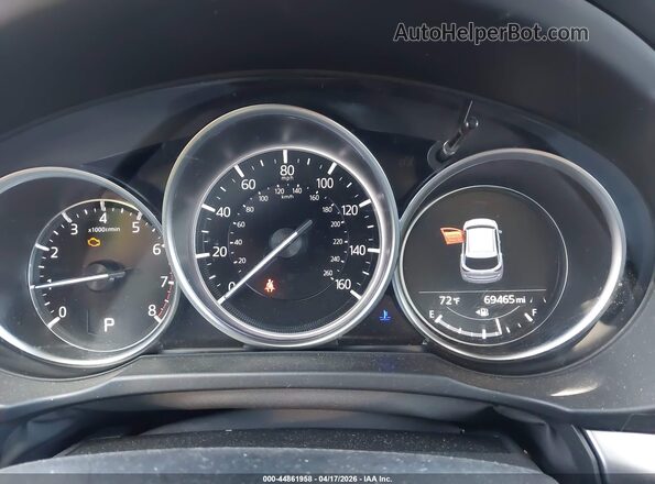JM3KFBCM4L0837640 2020 MAZDA CX-5 Blue Հետևի նստատեղերի տեսք