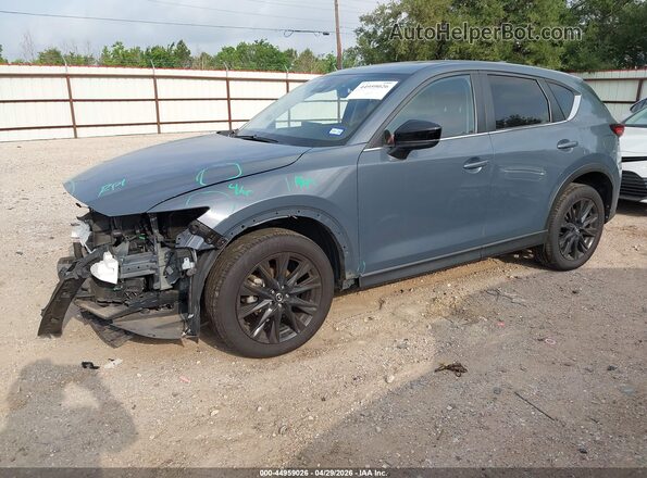 JM3KFBCM4P0123979 2023 MAZDA CX-5 Blue Передня ліва чверть