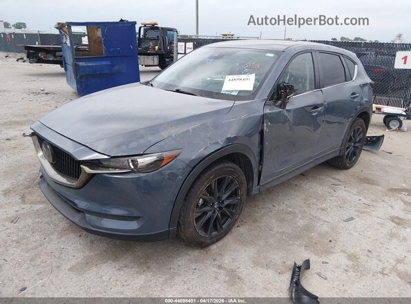 JM3KFBCM5M0433005 2021 MAZDA CX-5 Gray Vista tres cuartos delantera izquierda
