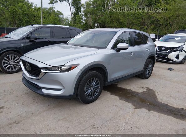 JM3KFBCM7K0654103 2019 MAZDA CX-5 Blue წინა მარცხენა ხედი სამი მეოთხედიდან