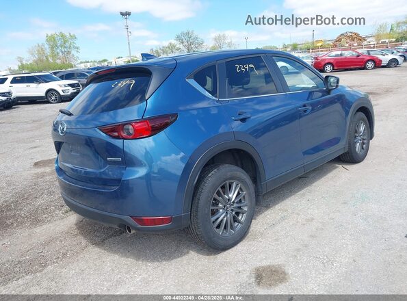 JM3KFBCM7M0442207 2021 MAZDA CX-5 Blue უკანა მარჯვენა
