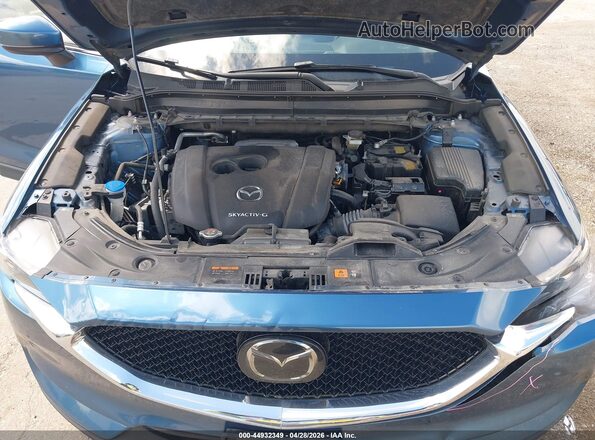 JM3KFBCM7M0442207 2021 MAZDA CX-5 Blue უკანა ხედი