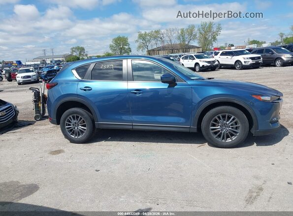 JM3KFBCM7M0442207 2021 MAZDA CX-5 Blue უკანა სალონის ხედი