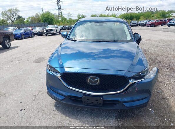 JM3KFBCM7M0442207 2021 MAZDA CX-5 Blue ხელსაწყოთა პანელის ხედი