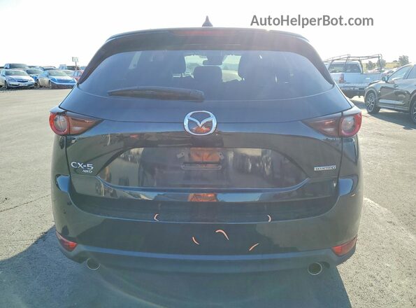JM3KFBCM9M0499718 2021 MAZDA CX-5 Black Հետևի տեսք