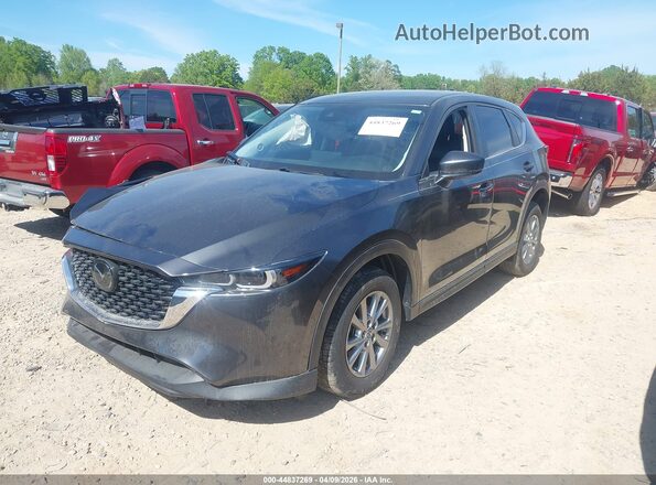 JM3KFBCM9N0637162 2022 MAZDA CX-5 Gray წინა მარცხენა ხედი სამი მეოთხედიდან