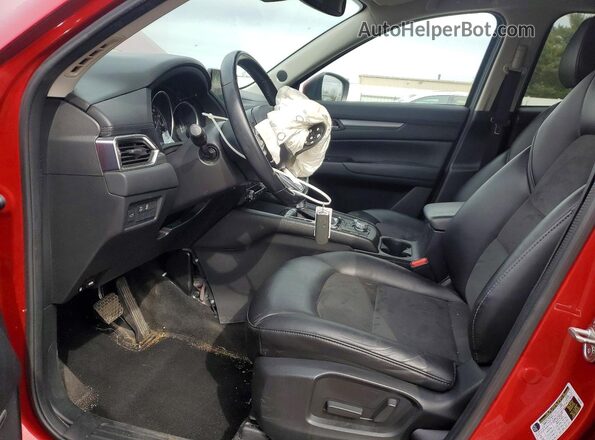 JM3KFBCMXK0563293 2019 MAZDA CX-5 Red Widok wnętrza z przodu